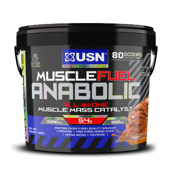 USN 4KG Muscle Fuel Anabolic (ALL-IN-ONE GAIN PROTEIN POWDER)