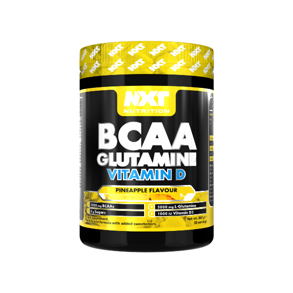 NXT BCAA Glutamine &amp; Vitamin D 360g
