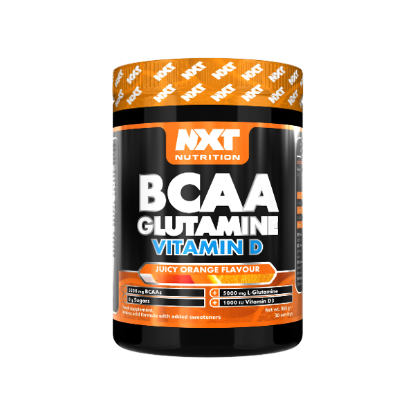 NXT BCAA Glutamine &amp; Vitamin D 360g