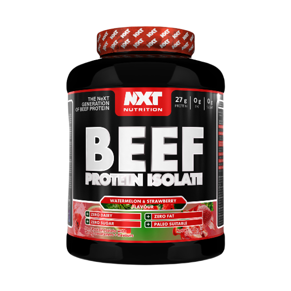 NXT Nutrition Beef Protein Isolate 1.8kg + Free Gift