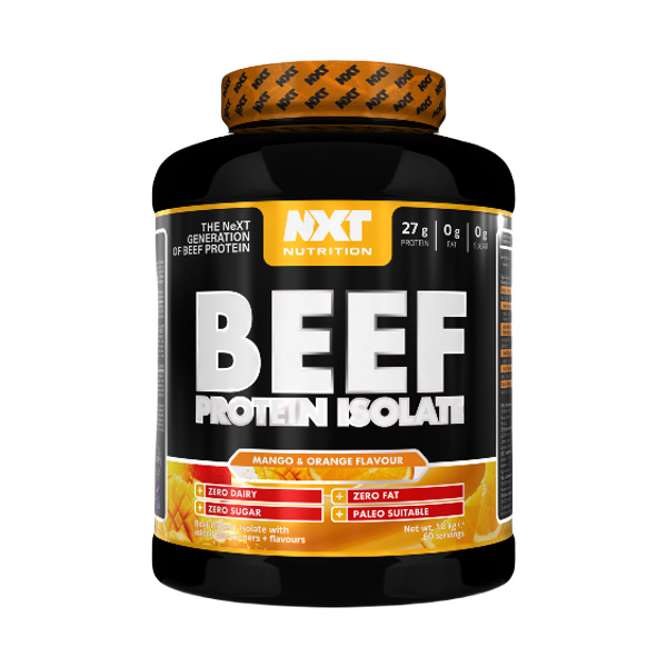 NXT Nutrition Beef Protein Isolate 1.8kg + Free Gift