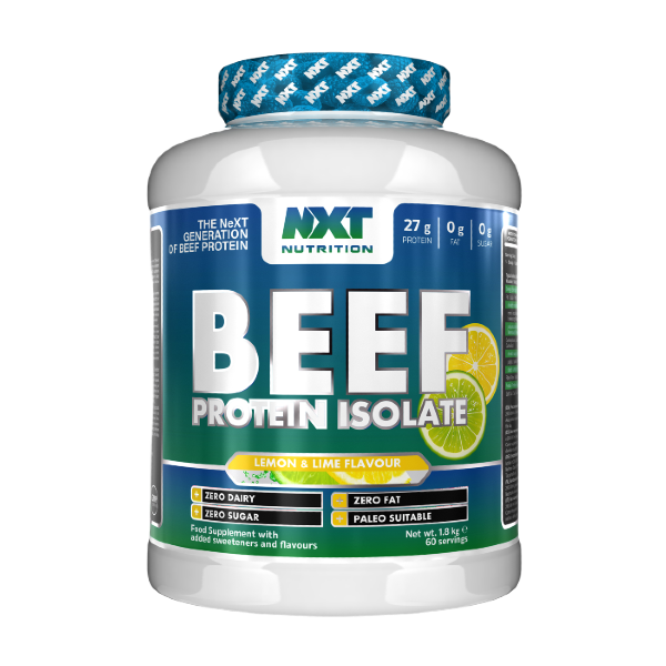 NXT Nutrition Beef Protein Isolate 1.8kg + Free Gift