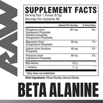 Raw Nutrition Beta Alanine