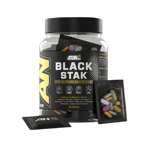 Black Stak - The Ultimate Health Pack (30 packs in each tub)