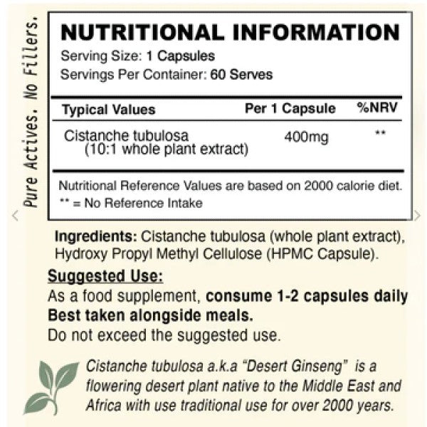 CISTANCHE TUBULOSA - 400MG