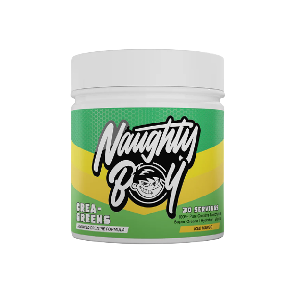 Naughty Boy Crea-Greens (Creatine &amp; Greens)