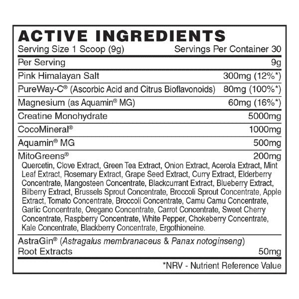 Naughty Boy Crea-Greens (Creatine &amp; Greens)