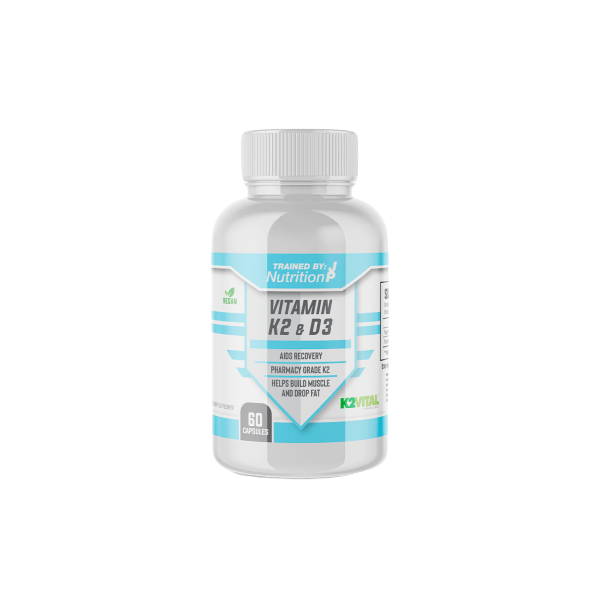 TrainedbyJP TBJP Vitamin D3 + K2