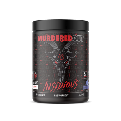 Murdered Out INSIDIOUS Pre-Workout & FREE Insidious Shaker!