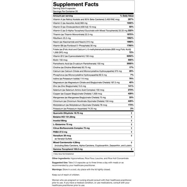 PQN/Poliquin Multi Intense Iron Free
