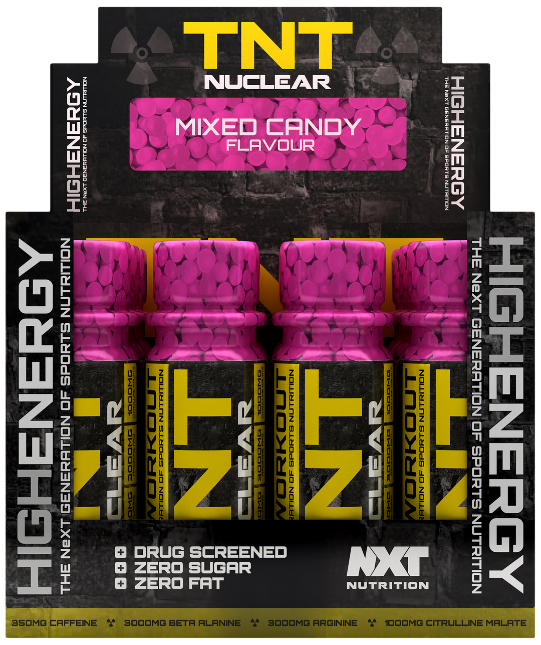 NXT Nutrition - 12 x TNT Nuclear 60ml Shots
