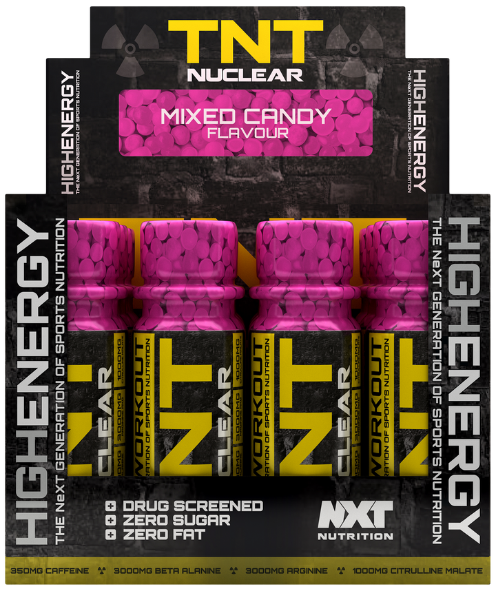 NXT Nutrition - 12 x TNT Nuclear 60ml Shots