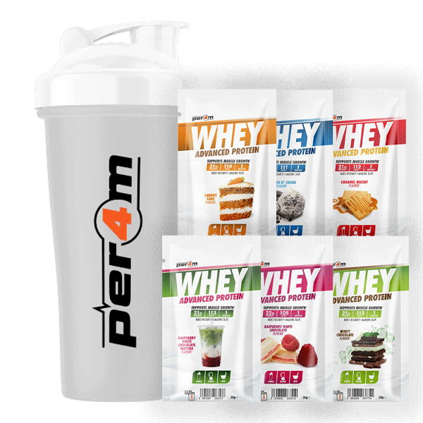 Per4m Sample Pack + FREE Shaker (6 x Samples)