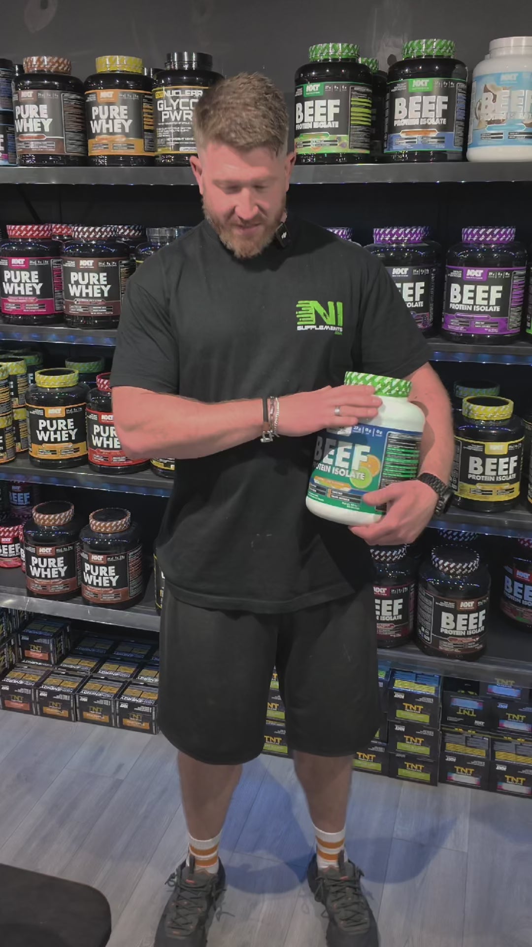 NXT Nutrition Beef Protein Isolate 1.8kg + Free Gift