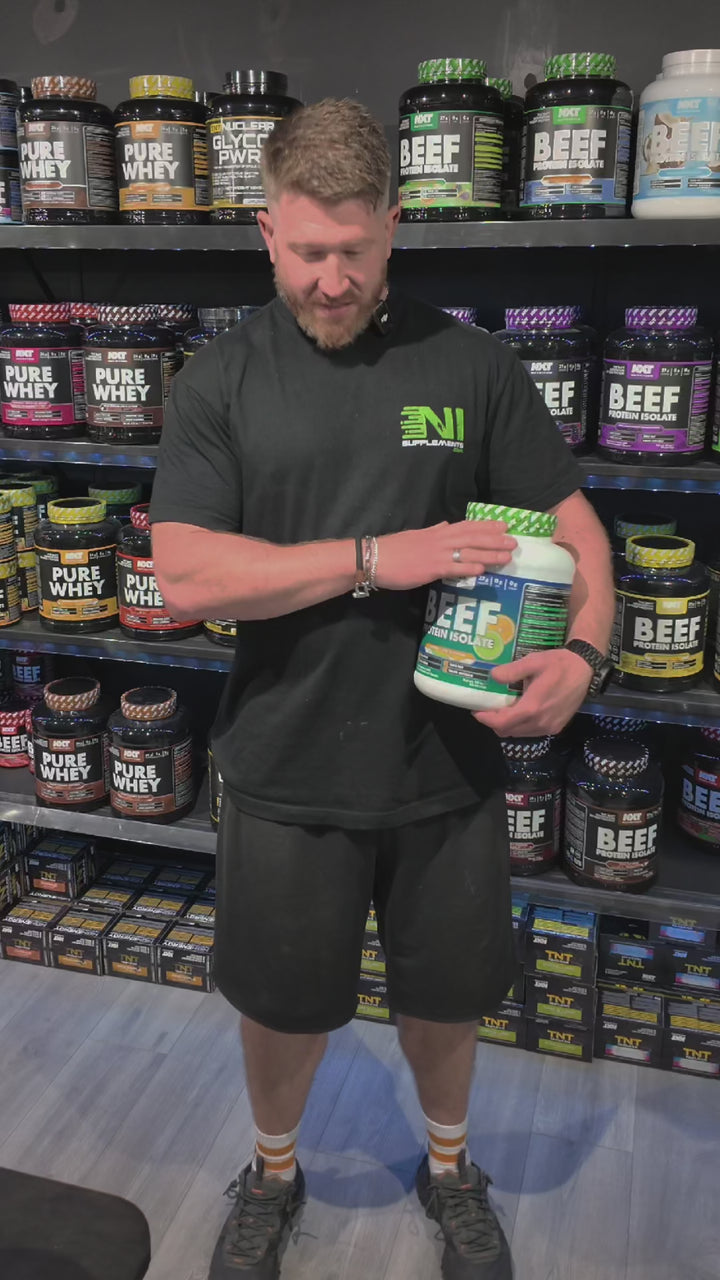 NXT Nutrition Beef Protein Isolate 1.8kg + Free Gift