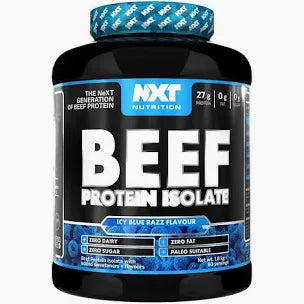 NXT Nutrition Beef Protein Iso 1.8kg+20% Extra Free (selected flavours)