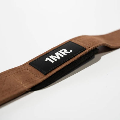 1MR 'OG Brown Leather' Lifting Straps