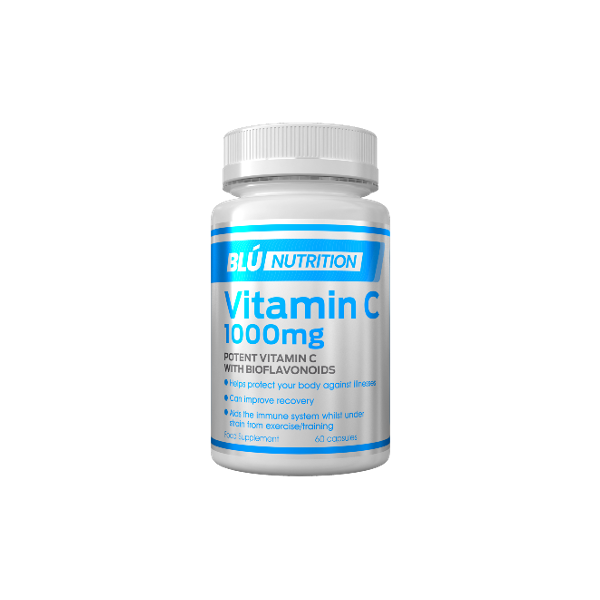 Blu Nutrition Vitamin C 1000mg with Bioflavonoids 60 caps