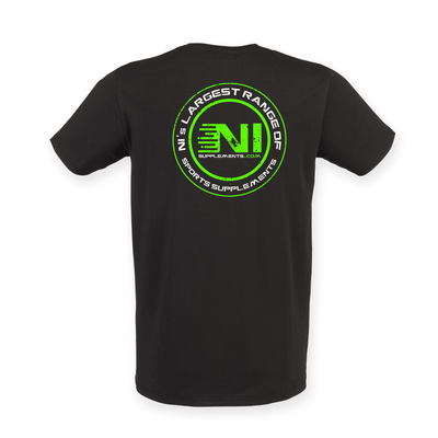 NI Supplements T-shirt - Black