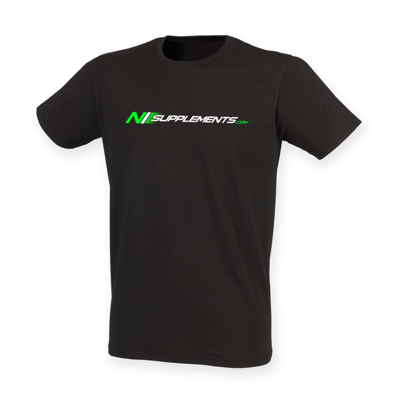 NI Supplements Fitted T-shirt - Black