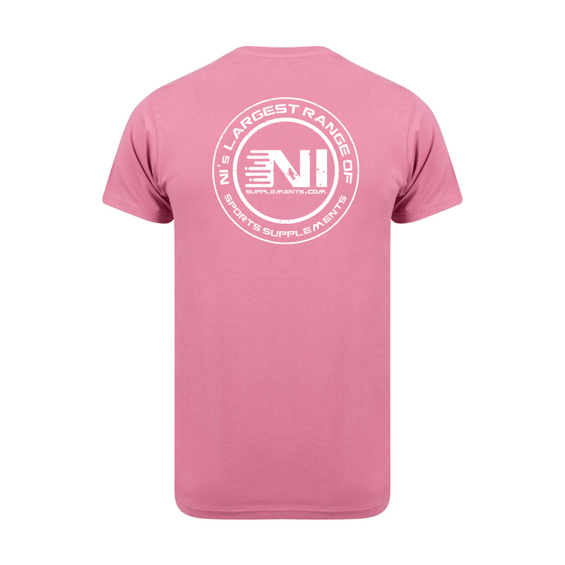 NI Supplements T-shirt - Dusty Pink