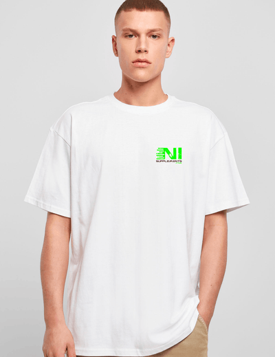 NI Supplement's Oversized T Shirt - White
