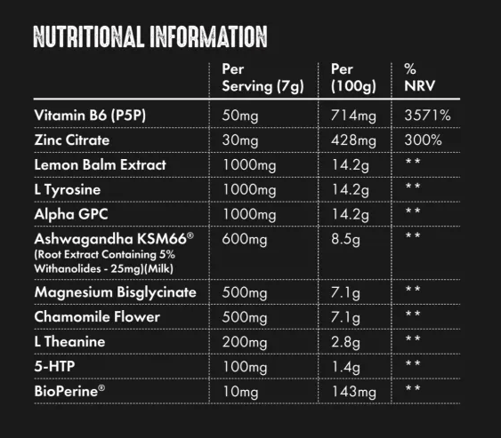 Conteh Sports Supreme Sleep 30 servings
