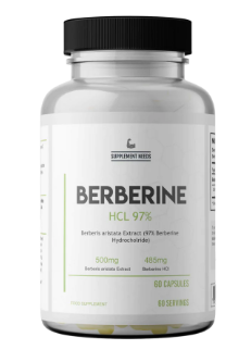Supplement Needs Berberine HCL (60 caps)