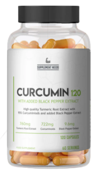 Supplement Needs Curcumin with Black Pepper extract