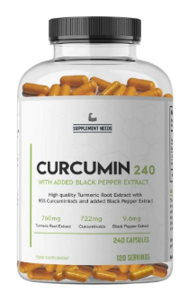 Supplement Needs Curcumin with Black Pepper extract
