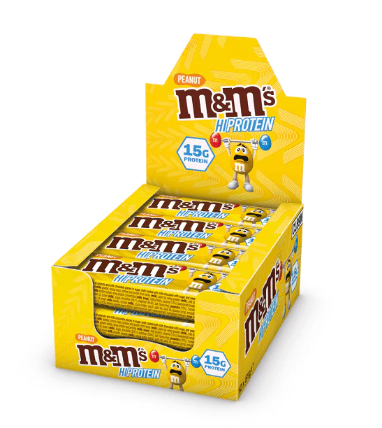 M&M Hi-Protein bars 12x51g