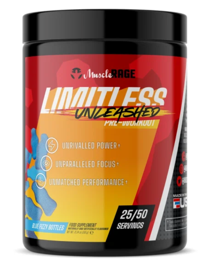 Muscle Rage Limitless Unleashed Pre-Workout