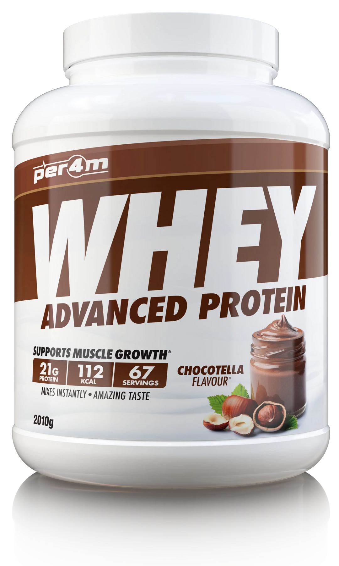 PER4M Whey Protein Powder 2010g (67 Servings)