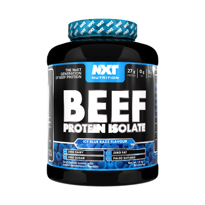High-Quality Protein Supplements - NXT Nutrition Beef Protein Isolate 1.8kg 60 servings