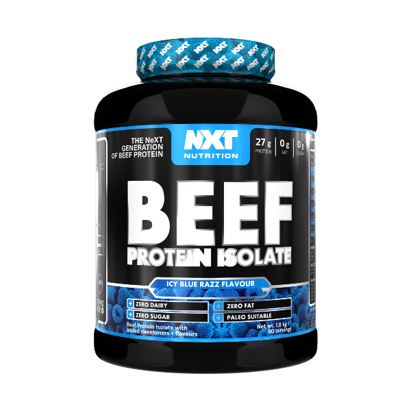 High-Quality Protein Supplements - NXT Nutrition Beef Protein Isolate 1.8kg 60 servings