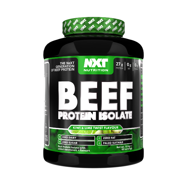 NXT Nutrition Beef Protein Isolate 1.8kg 60 servings