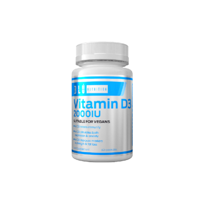 Shop Quality Vitamins and Minerals - Blu Nutrition Vitamin D3 (vegan friendly) 2000iu - 60 caps