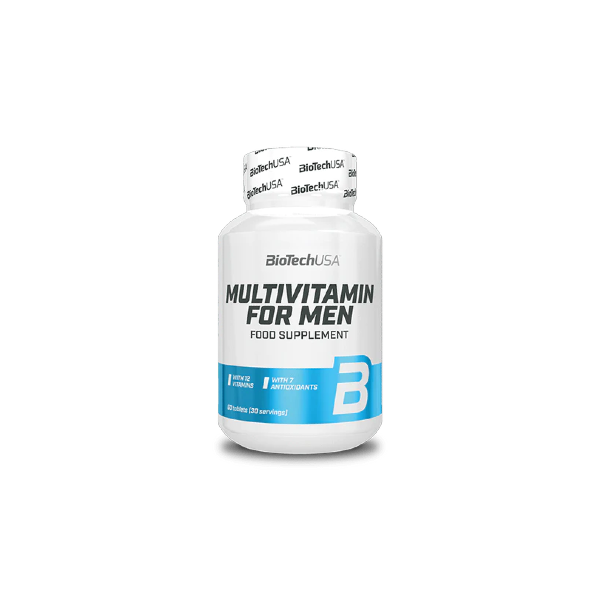Quality Vitamins and Minerals - Biotech USA - Male Multivitamin - (60 tablets)