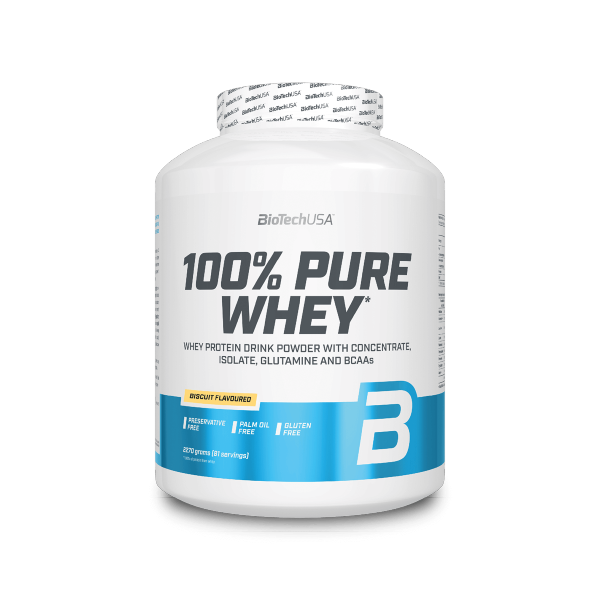 Biotech USA 100% Pure Whey 2.2kg &amp; 2kg