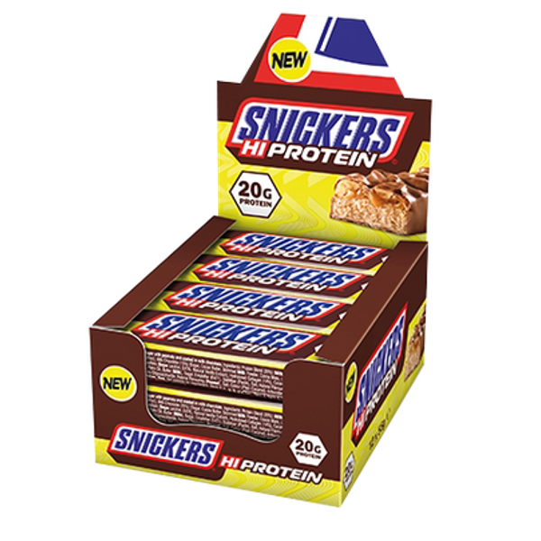 Bars and Snacks Selection - Snickers Hi-Protein Bars 12 x 57g