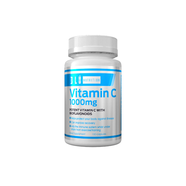 Blu Nutrition Vitamin C 1000mg with Bioflavonoids 150 caps